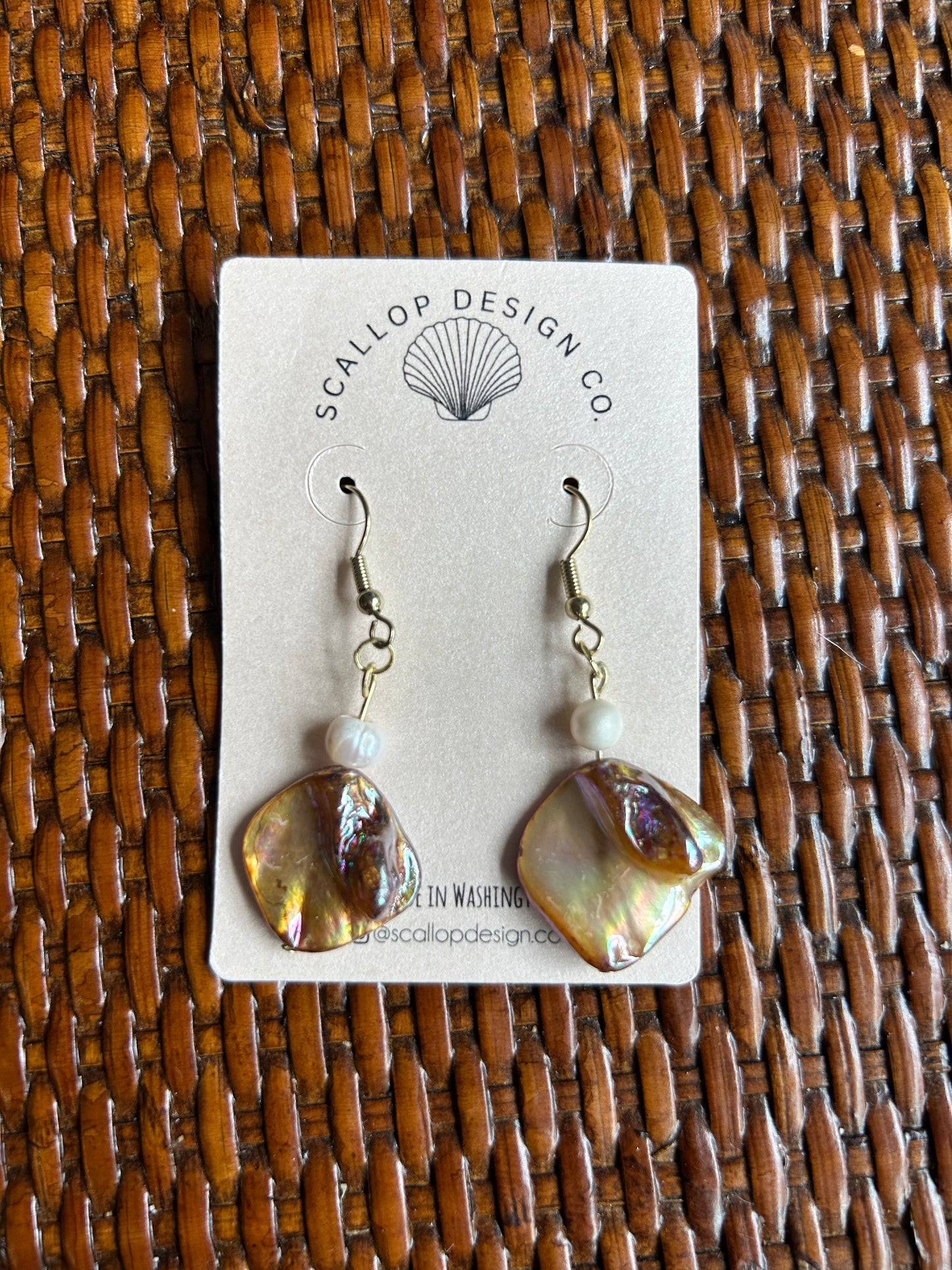 Drift - Upcycled Earrings