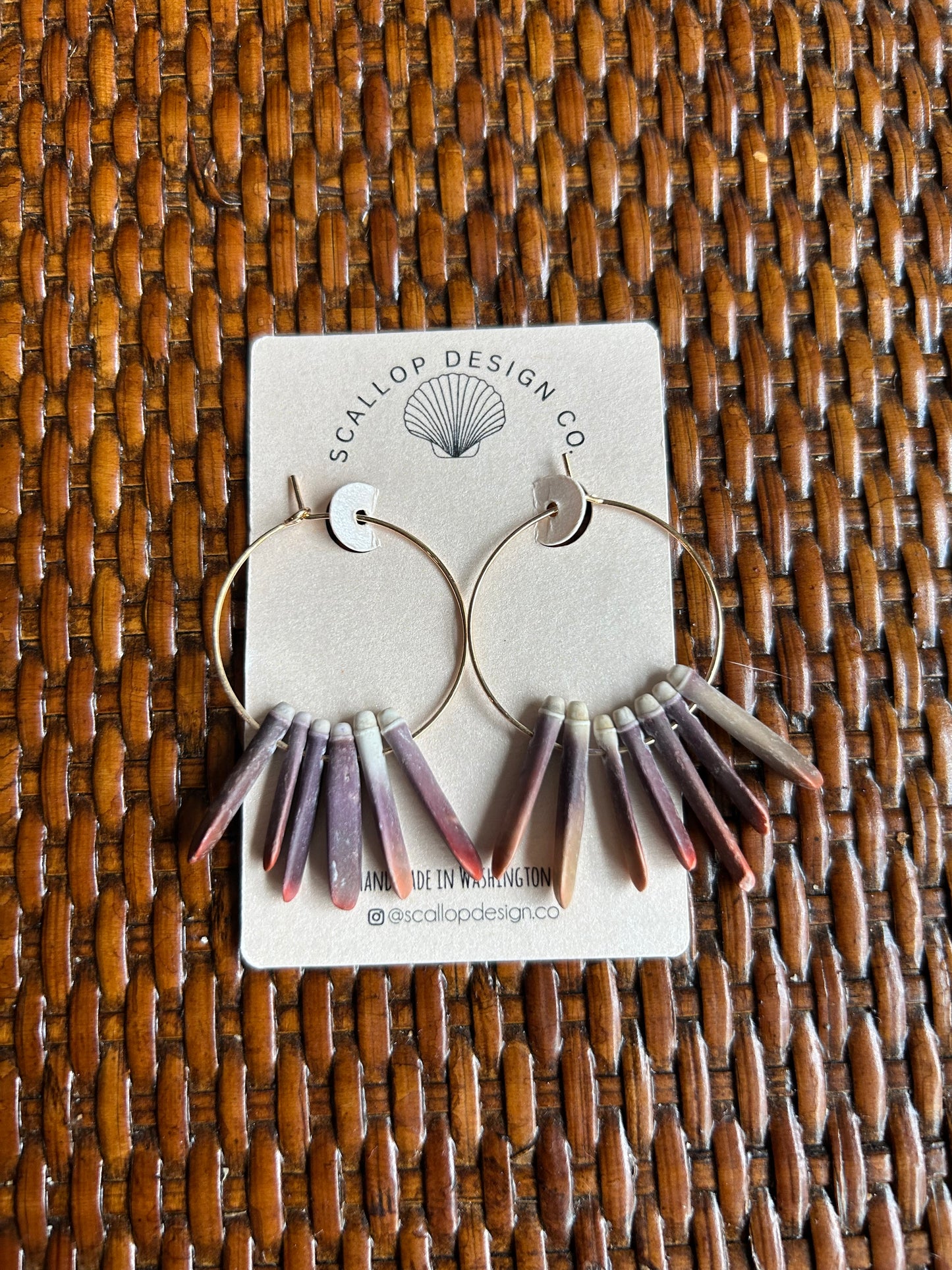 Brine - Large Upcycled Hoops