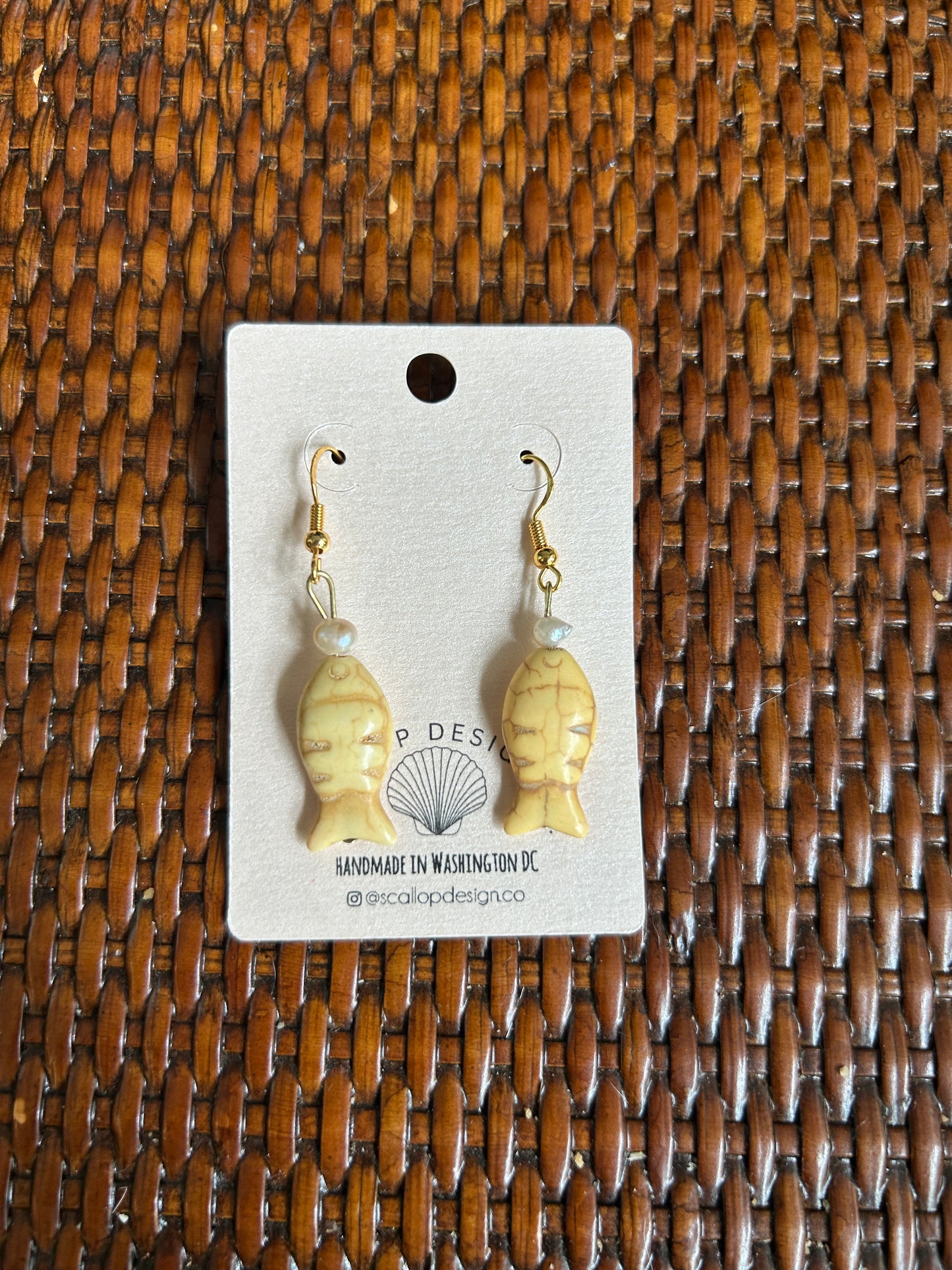 Pesdaco (multiple colors) - Upcycled Earrings