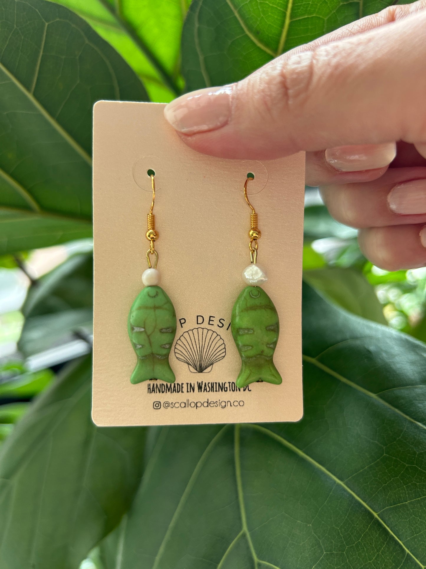 Pesdaco (multiple colors) - Upcycled Earrings