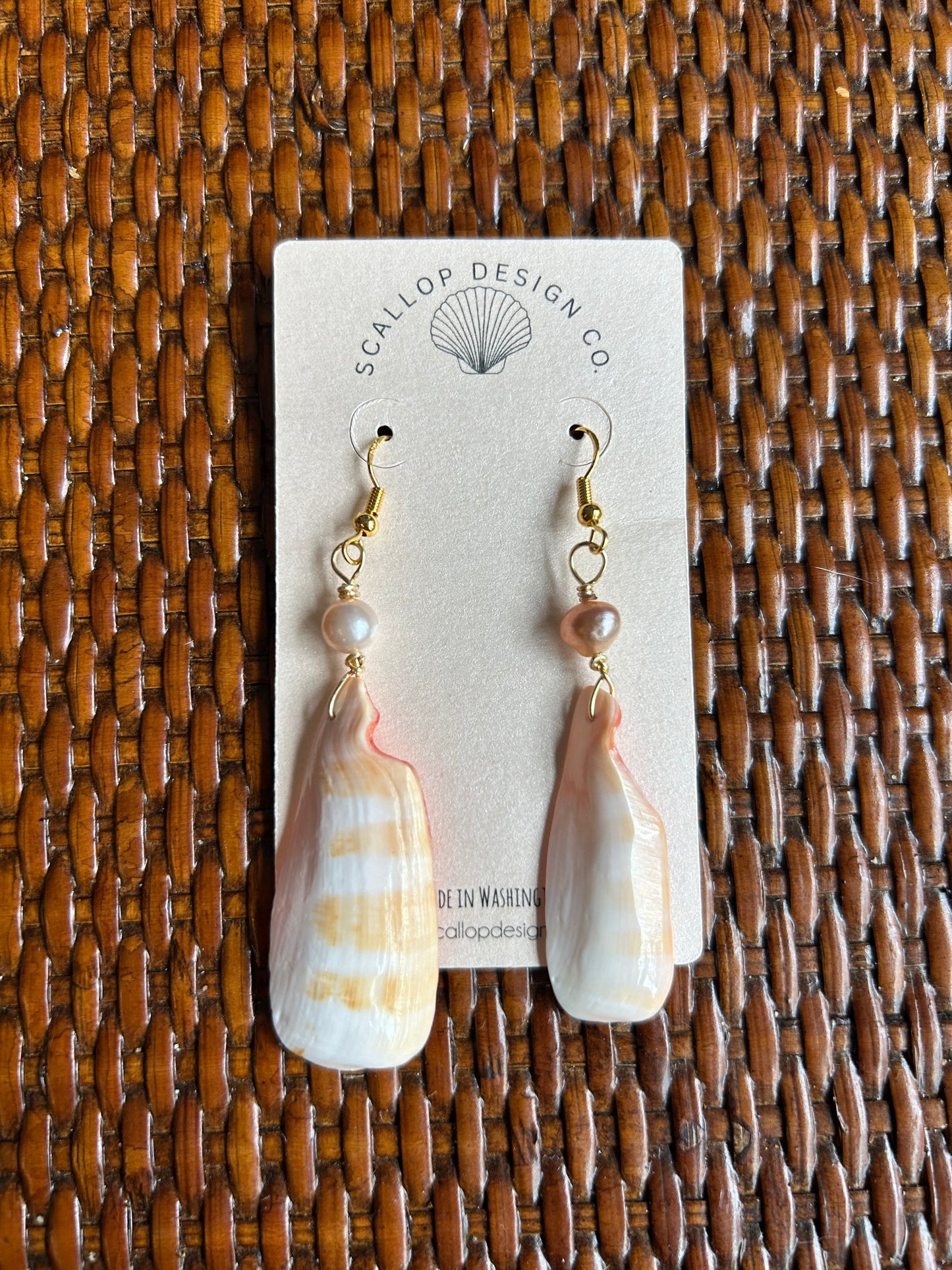 Whorl - Upcycled Earrings