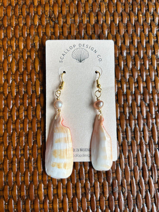 Whorl - Upcycled Earrings