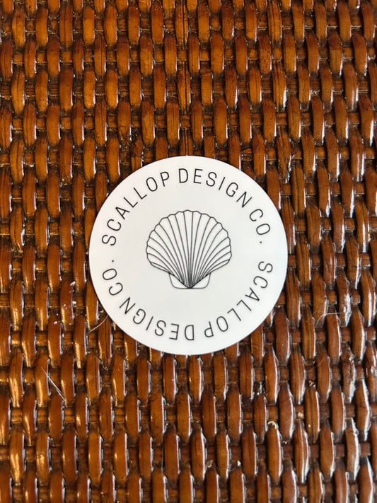 Scallop Design Co Sticker