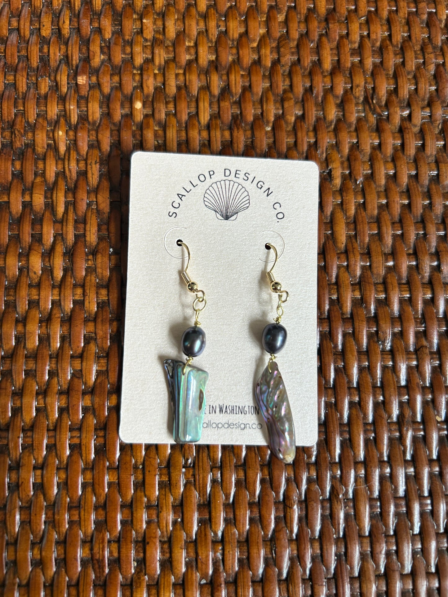Pāua - Small Earrings