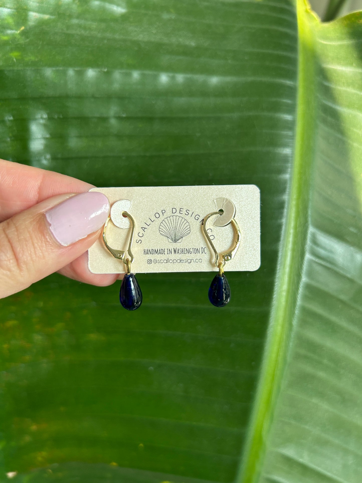 Moondrop - Upcycled Earrings