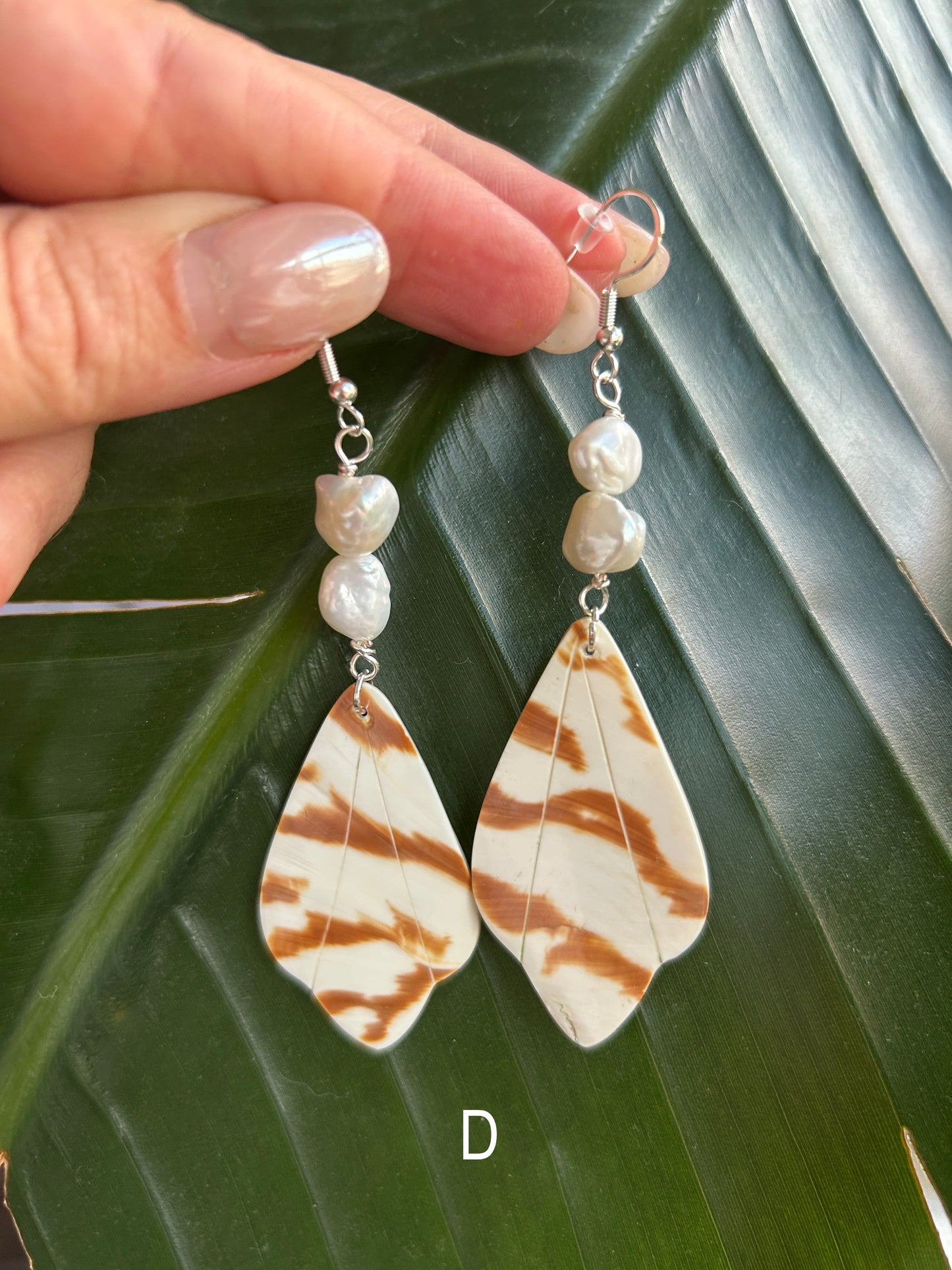 La Concha - Spanish autumn earrings