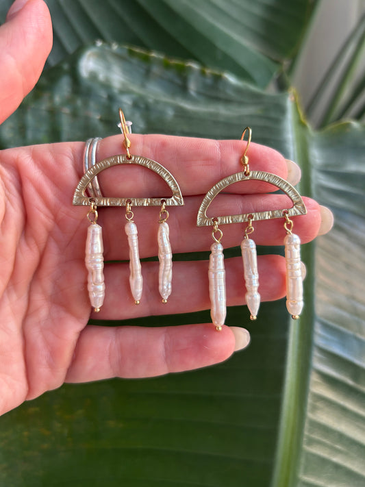 Flamenco - dangling earrings