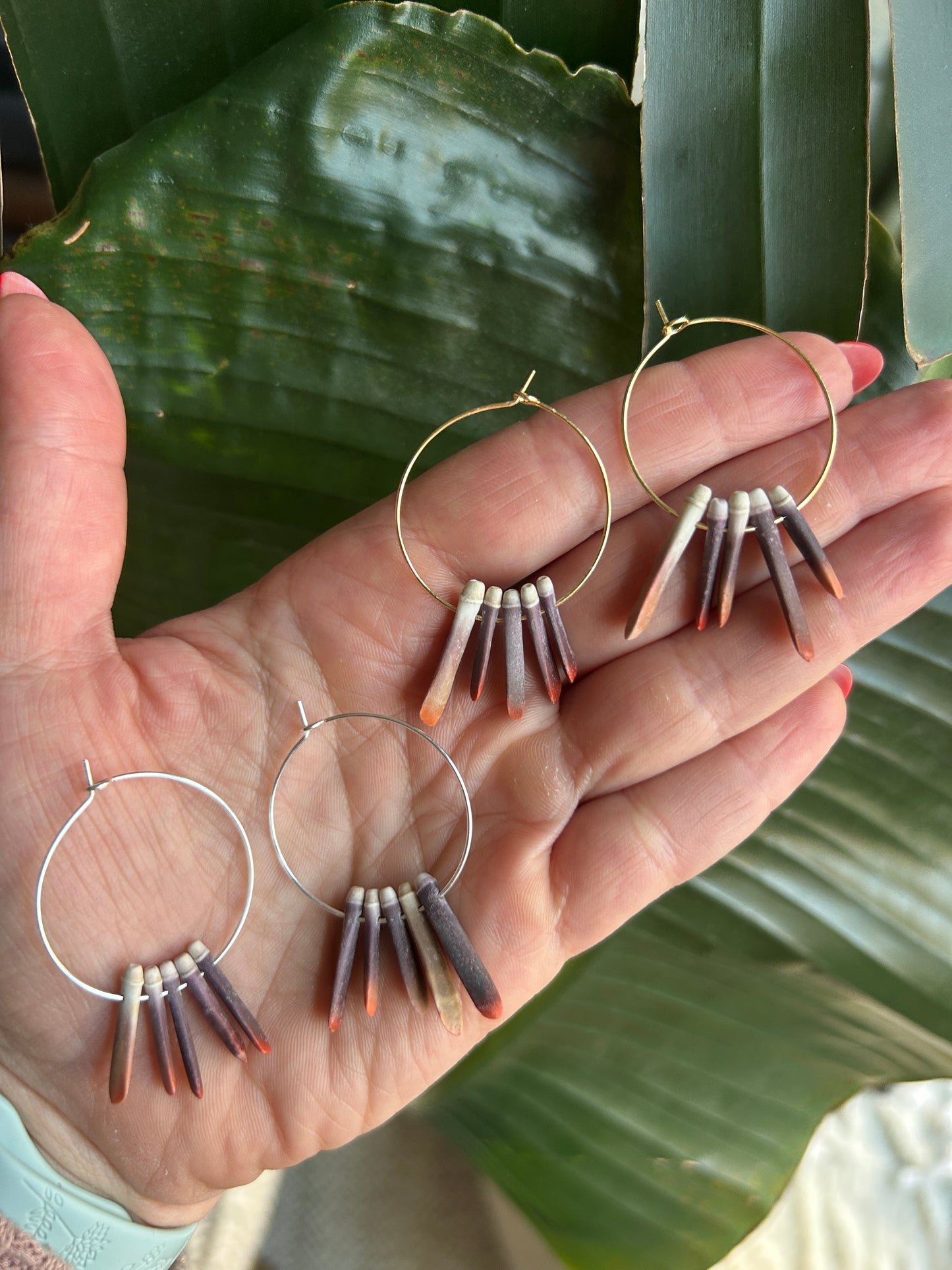 Urchin Spine Hoops