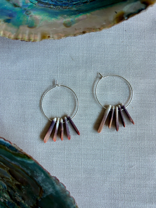 Urchin Spine Hoops
