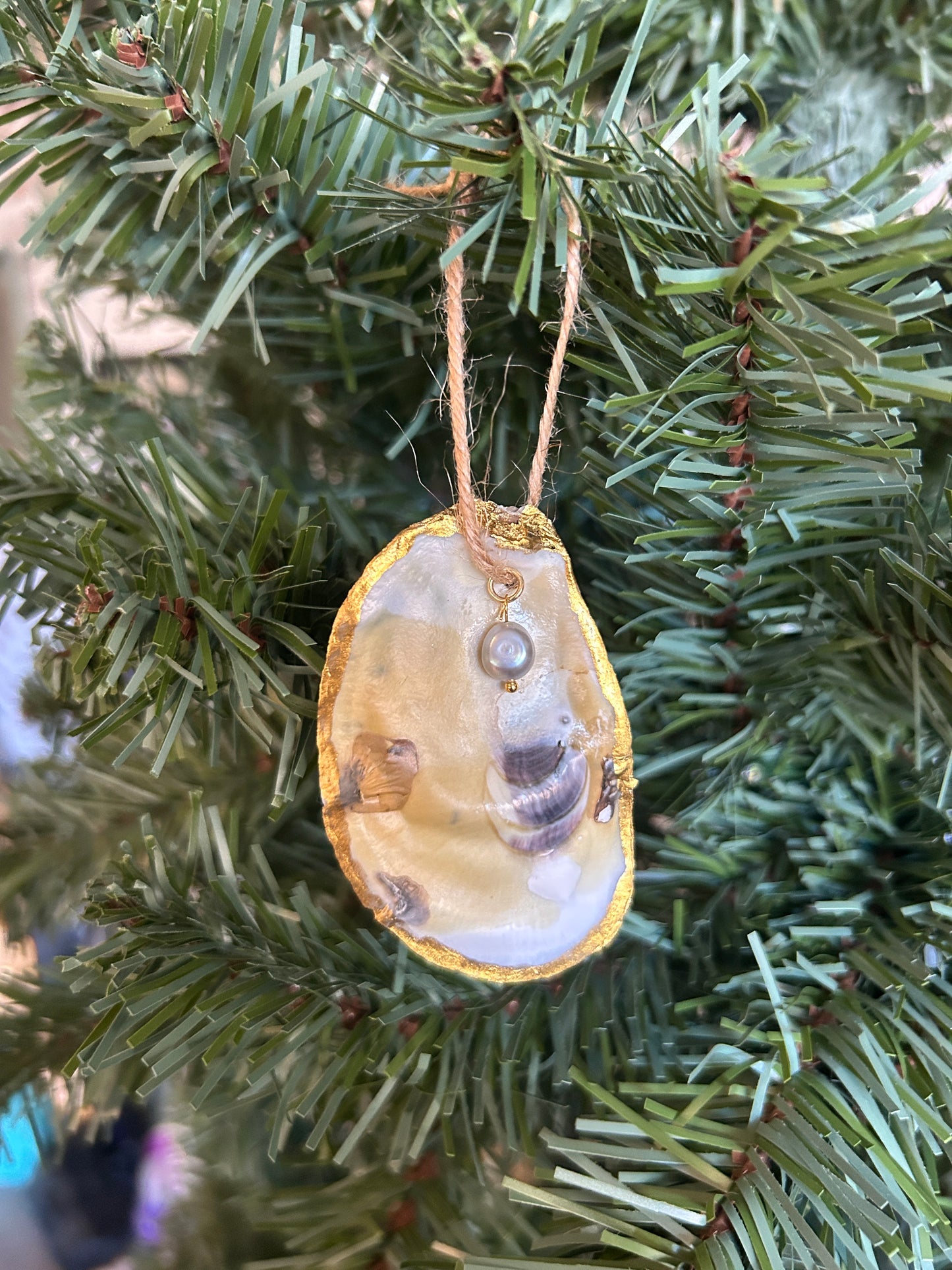Recycled Oyster Ornaments